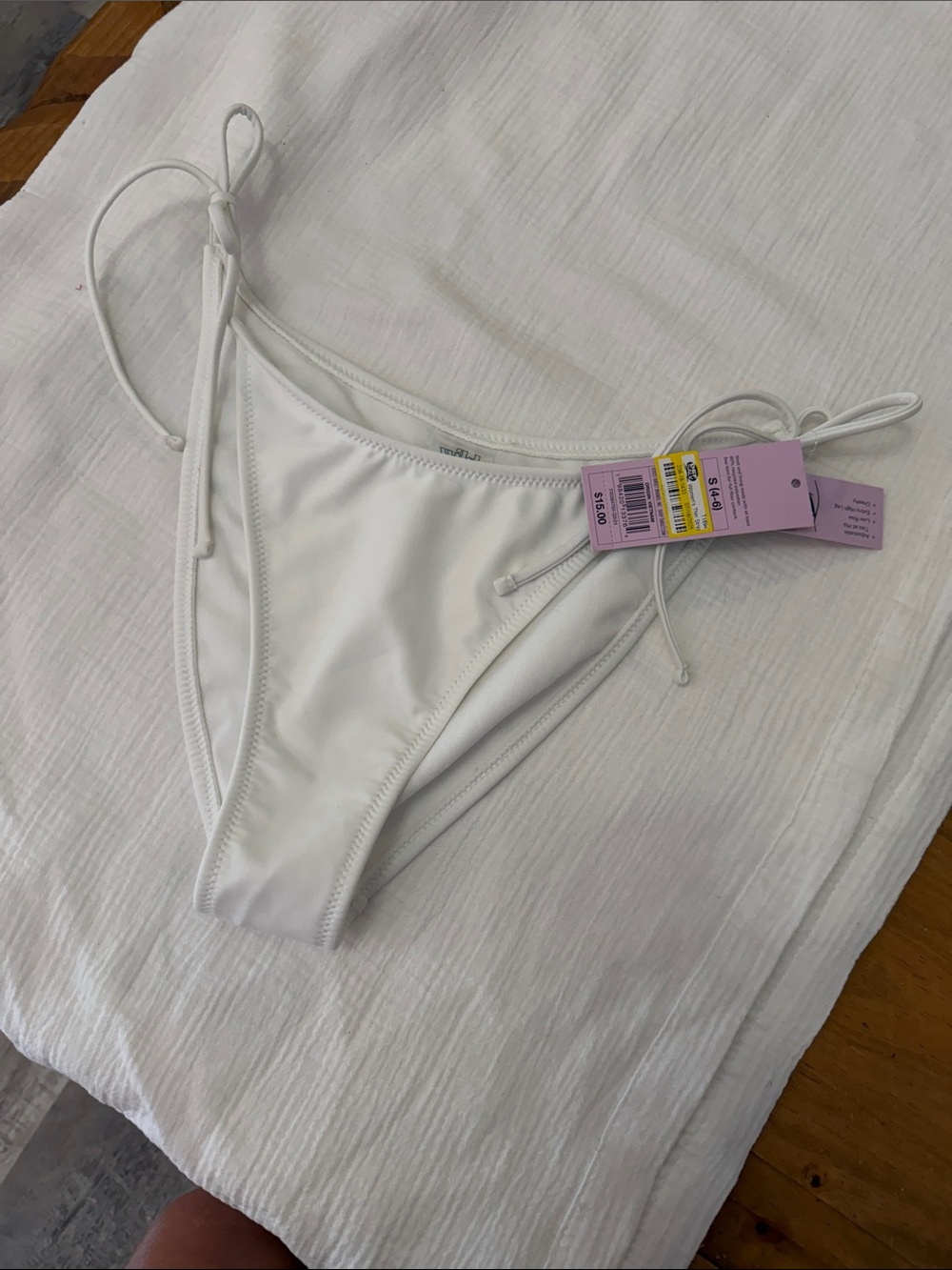 wild fable White Tie-Side Bikini Bottom